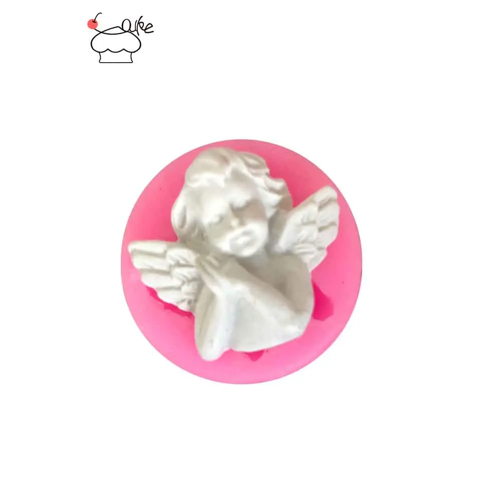 Aouke маленький ангел помадка кекс украшения формы торт силиконовые формы сахарная паста Конфеты Шоколад для мастики и глины плесень