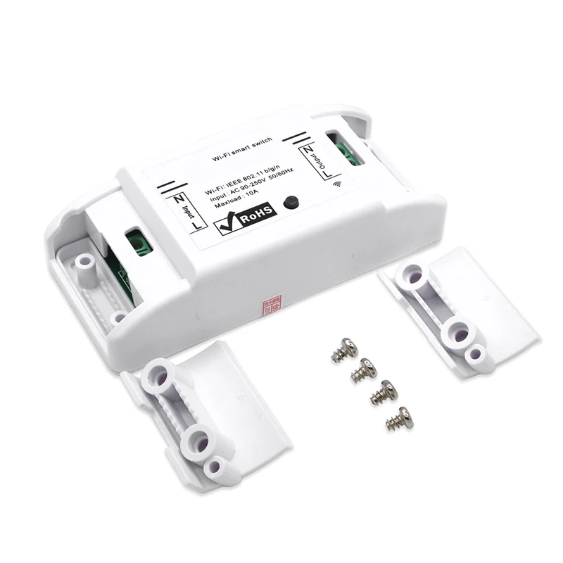 

Hot Sale Wifi Smart Switch Wireless Remote Switch Smart Automation Module for Alexa TY