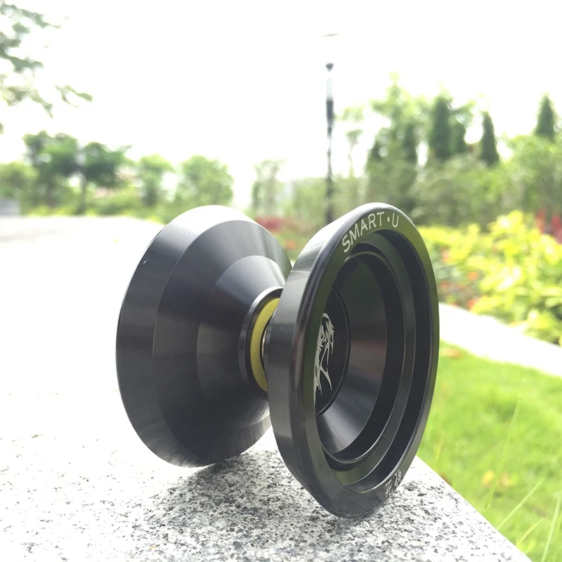 Tanie BEBOOYOYO nowy Metal Yoyo profesjonalny zestaw Yoyo Yo Yo + rękawica + 3 liny S2 yo yo klasyczne zabawki Diabolo prezent dla dzieci