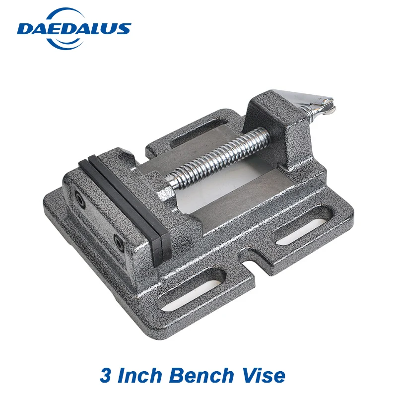 

1pcs Bench Vise 3 inch Table Vice Clamp Mini Drill Press Heavy Table Clamp Vise For Drilling Milling Machine