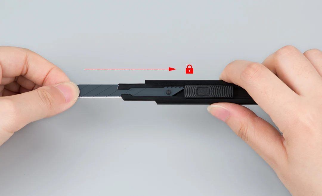 Xiaomi Youpin Fizz универсальный нож FZ215001-H металлическим лезвием самофиксирующийся дизайн 30 градусов острый угол резки со складным ножом