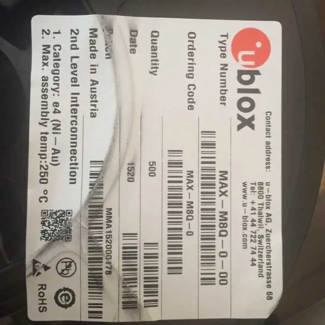 

Free Shipping! MAX-M8Q-0-00 MAX-M8Q MAX-M8Q-0 UBLOX Module