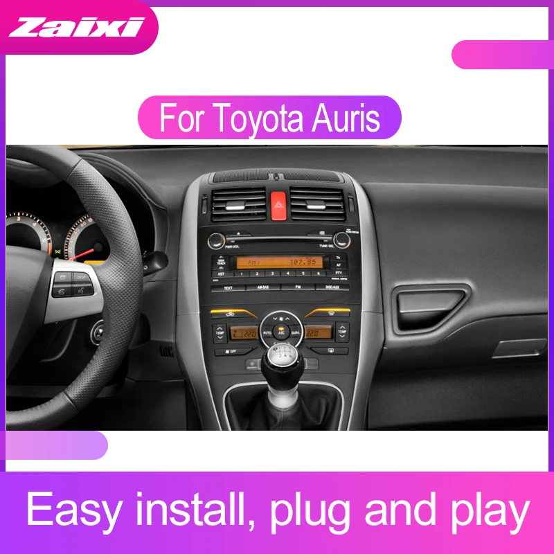 Cheap ZaiXi Android Car Multimedia player 2 Din WIFI GPS Navigation Autoradio For Toyota Auris E150 Blade 2006~2012 GPS Radio FM Maps 5