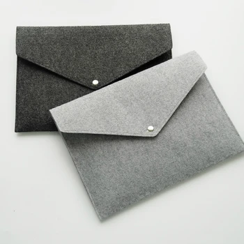 

Simple Wool Buckle A4 Paper File Bag Office Briefcase Bag Portfolio Closure Folder Storage Bag Box file Student Office Supplies