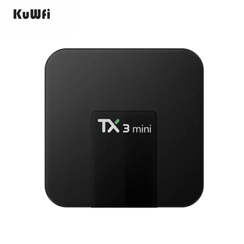 

KuWfi Mini Android 7.1 TV BOX 1GB8GB/2GB16GB Amlogic S905W Quad Core Suppot H.265 4K 2.4GHz WiFi Media Player IPTV Box