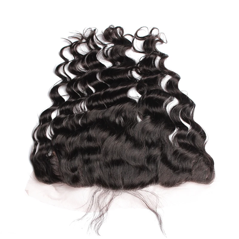 Loose Deep Wave 13x6 Lace Frontal Closure Ear To Ear Pre Plucked With Baby Hair Human Remy Hair Dolago