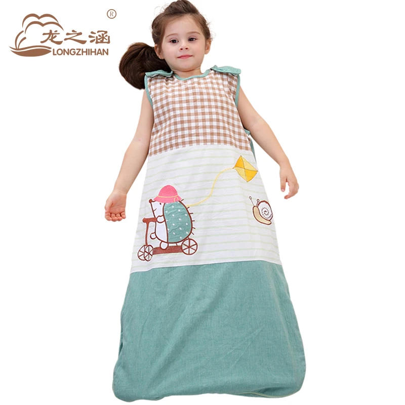 Baby Sleeping Bag Newborns Cotton Summer Children Sleep Sack Infant