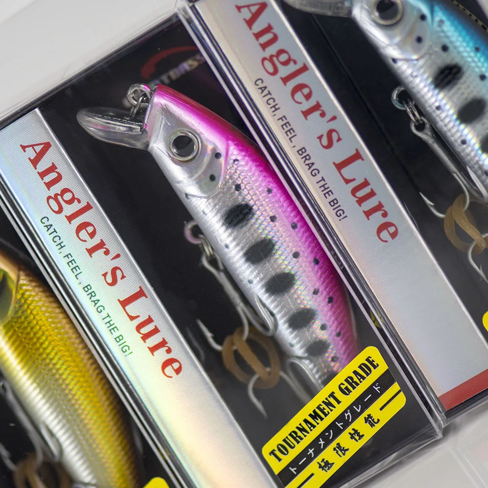 65 مللي متر 8g أسماك الصيد السحر Hardbaits ، Countbass المياه العذبة الكرابي الصيد الطعم