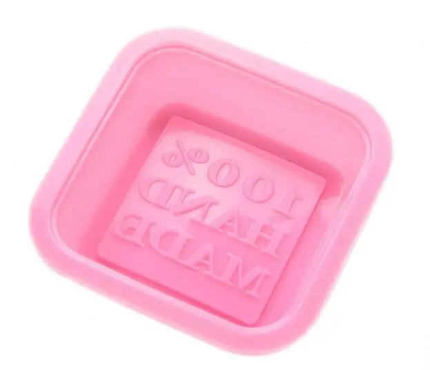 

Durable Silicone Handmade Soap Mold Chocolate Ice Tray Candle Sugercraft 100 Percent Hand Made DIY Mold