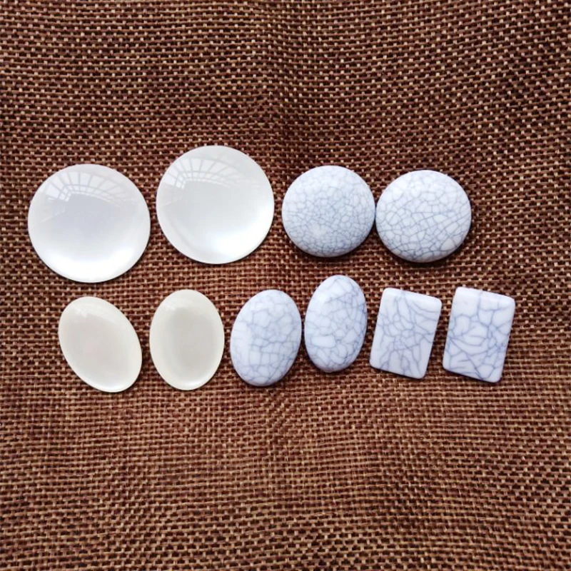 

Wholesale 2018 Spring Europe and US foreign Trade Jewelry Round Acrylic Earrings Simple Resin High Temperament Earrings S005