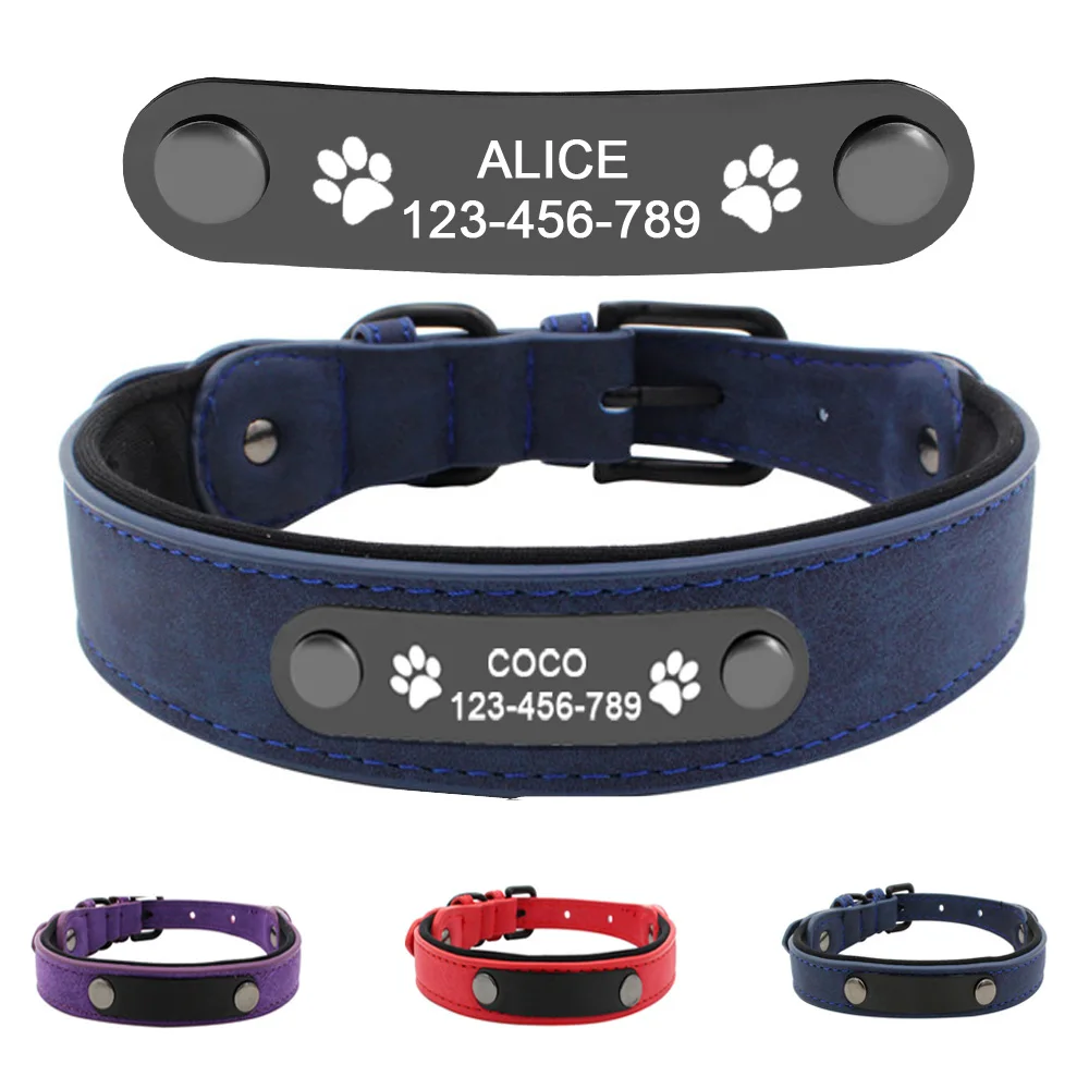 Dog-Collars-Personalized-Custom-Leather-Dog-Collar-Name-ID-Tags-For-Small-Medium-Large-Dogs-Pitbull