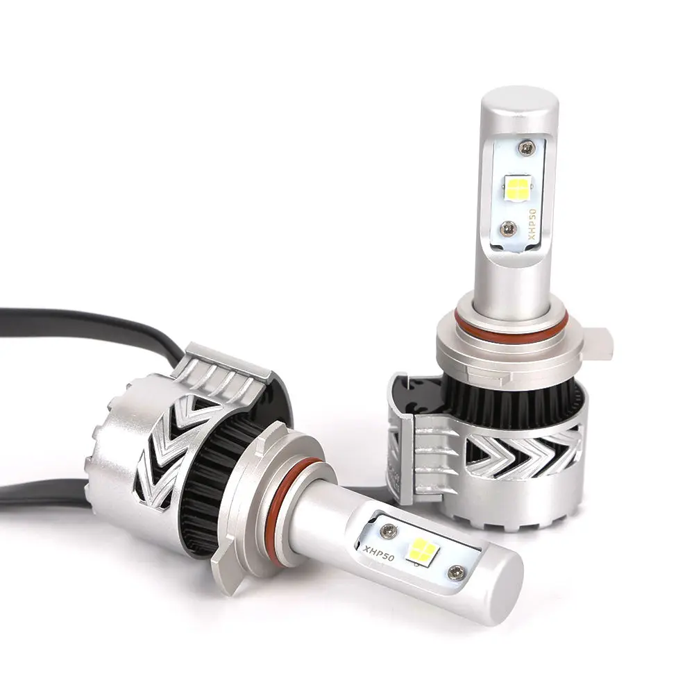 8G 72w фары для 9012 светодиодный фар Conversion Kit с 360 градусов при высоких пучка ближнего