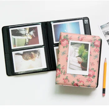 

Creative Cute 3 Inch Mini Photo Album Interleaf Type Fujifilm Instax Mini Album For 64pcs Fotos 8.9*6.5CM