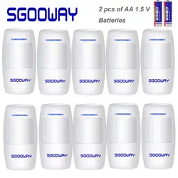 Sgooway беспроводной инфракрасный датчик детектор движения беспроводной 10 шт. Бесплатная доставка 433 МГц