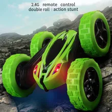 RC автомобиль 2,4G 4CH трюк Дрифт деформация багги автомобиль рок-гусеничный ролл автомобиль 360 градусов флип дети робот игрушечные машинки RC для подарков