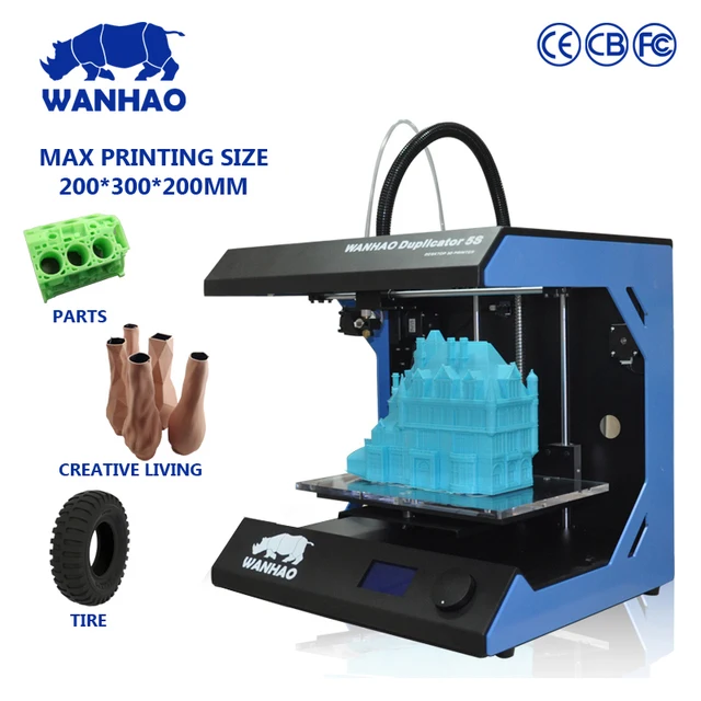 Best Price Large format high resolutionand high performance 3d printer WANHAO D5S mini 3d printer on hot sale Best Price Large format high resolutionand high performance 3d printer WANHAO D5S mini 3d printer on hot sale