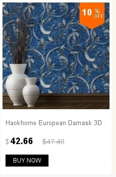 HaokHome винтажная Дамасская настенная бумага для стен 3d красный/коричневый европейский стиль для гостиной контактная бумага Настенный декор