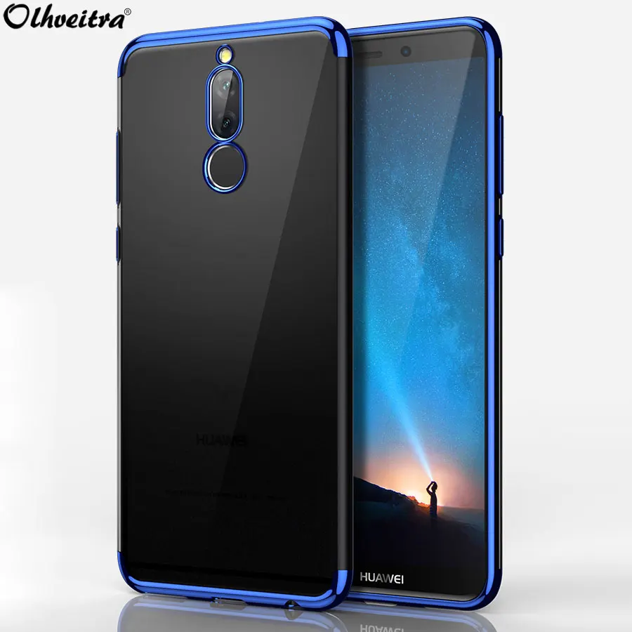 

Clear Protective Back Cover For Huawei Maimang 6 Mate 10 Lite Case TPU Soft Silicon Ultra thin Case For Huawei Honor 9i Nova 2i