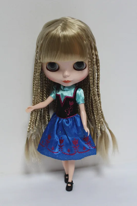 Blygirl Blyth кукла Обнаженная кукла 30 см Обычная тело серая челка волосы куклы для изменения макияжа может заменить мульти-соединение тела
