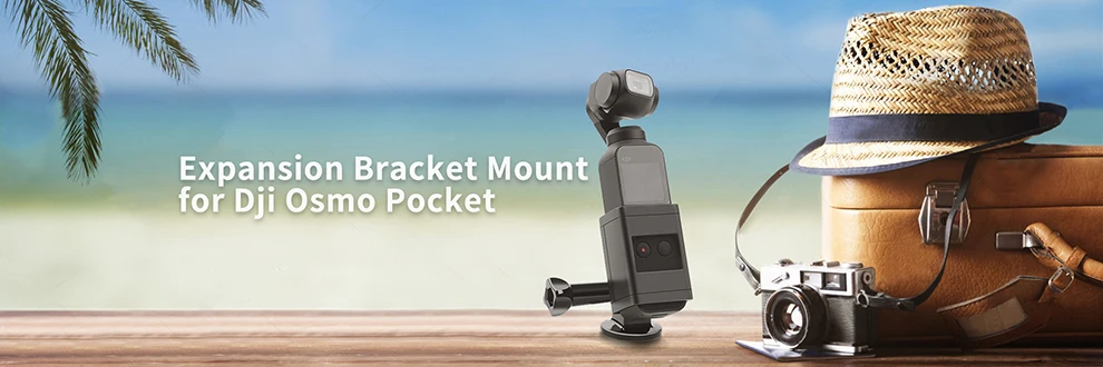 Съемка рюкзак зажим для Dji Osmo Карманный кронштейн расширения Портативная подставка держатель Штатив Адаптер для Dji Osmo карманные аксессуары