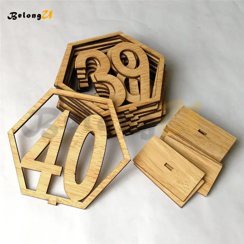 wedding decoration table numbers MUW-131-02