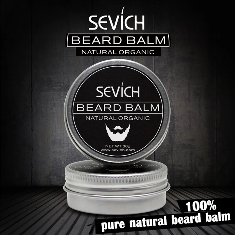 

Sevich Natural Beard Wax Conditioner Professional Beard Balm For Beard Oil Growth Organic Moustache Wax For Beard Smooth Styling