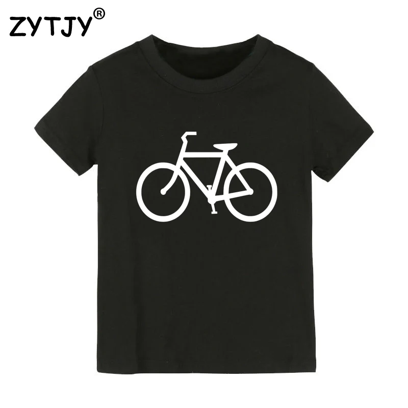 

Bicycle bike Print Kids tshirt Boy Girl t shirt For Children Toddler Clothes Funny Top Tees Drop Ship Y-60