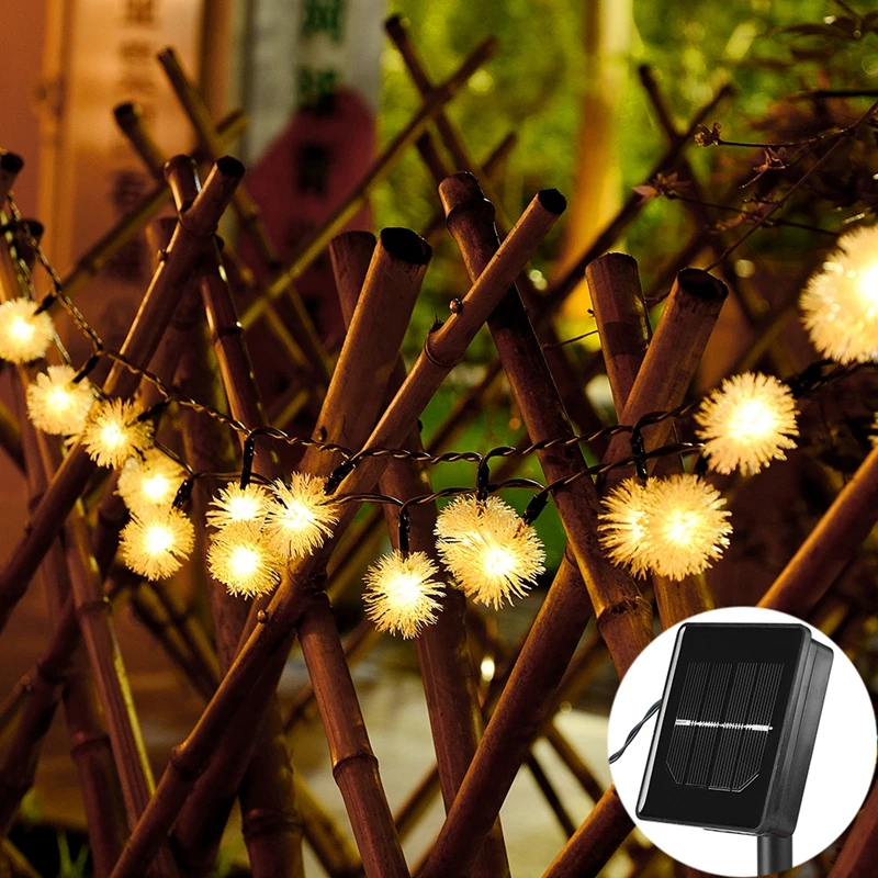 Сказочные огни Солнечная Гирлянда Свет 100led сад рождественские Огни Праздник