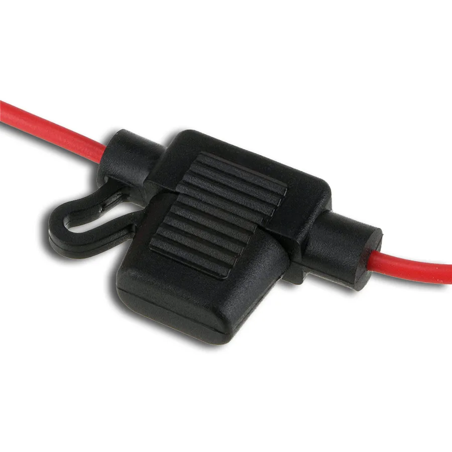 10 шт. Inline 18 AWG стеклоочистителя Банкомат Мини держатель предохранителя Водонепроницаемый для автомобилей Boat Грузовик с 30 см провода 12 В 24 В 32 В DC
