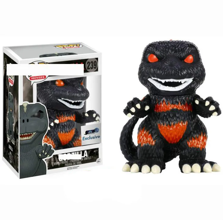 Funko POP Godzilla коллекция Динозавров Модель коллекционные игрушки ПВХ Фигурки игрушки для детей подарки на день рождения