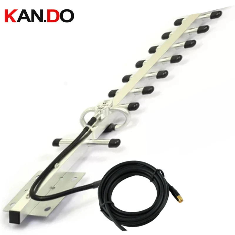 Антенна gain 7dbi 2 4G wifi Yagi кабель 3 метра в комплекте антенна беспроводного