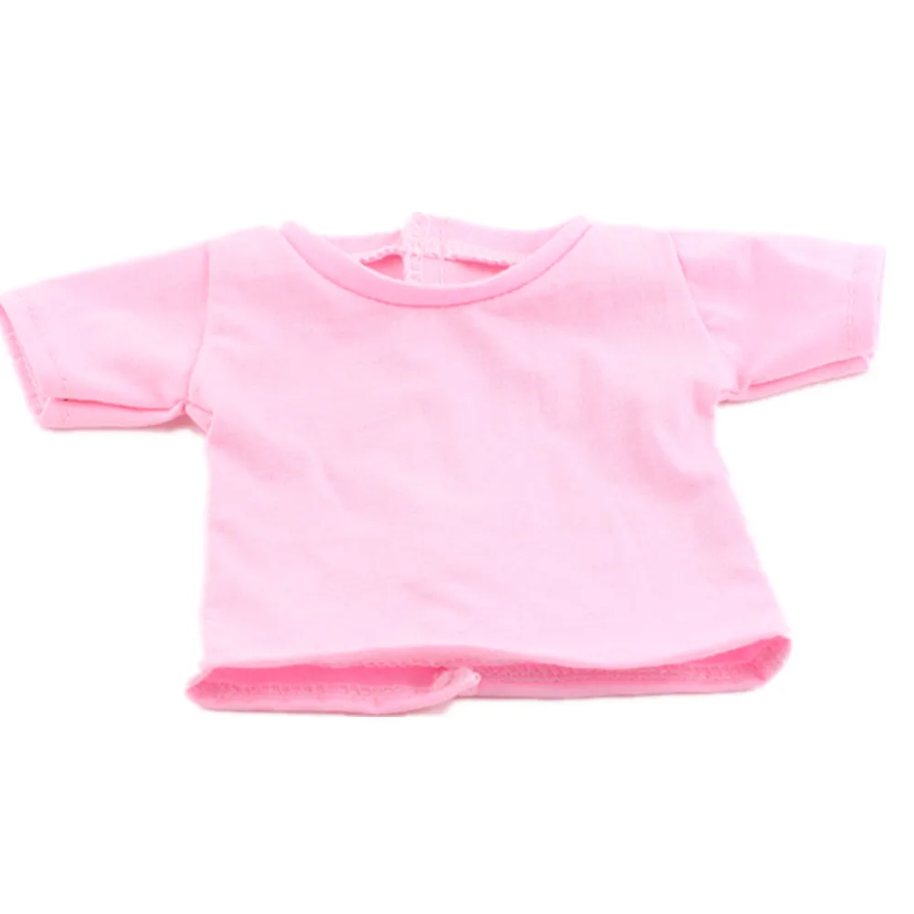 Однотонная кукольная рубашка и трусики luckdoll Размер 18 дюймов американская кукла 43