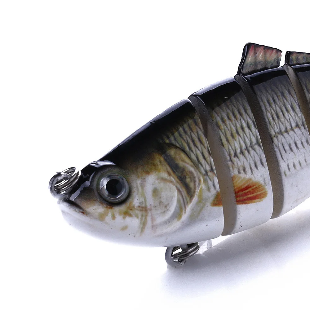 swimbait 10cm 18g Fishing Lures 3D fisheyes Lifelike Fishing Hard bait Crankbait With 2 Hook Fishing Baits Pesca carp winter