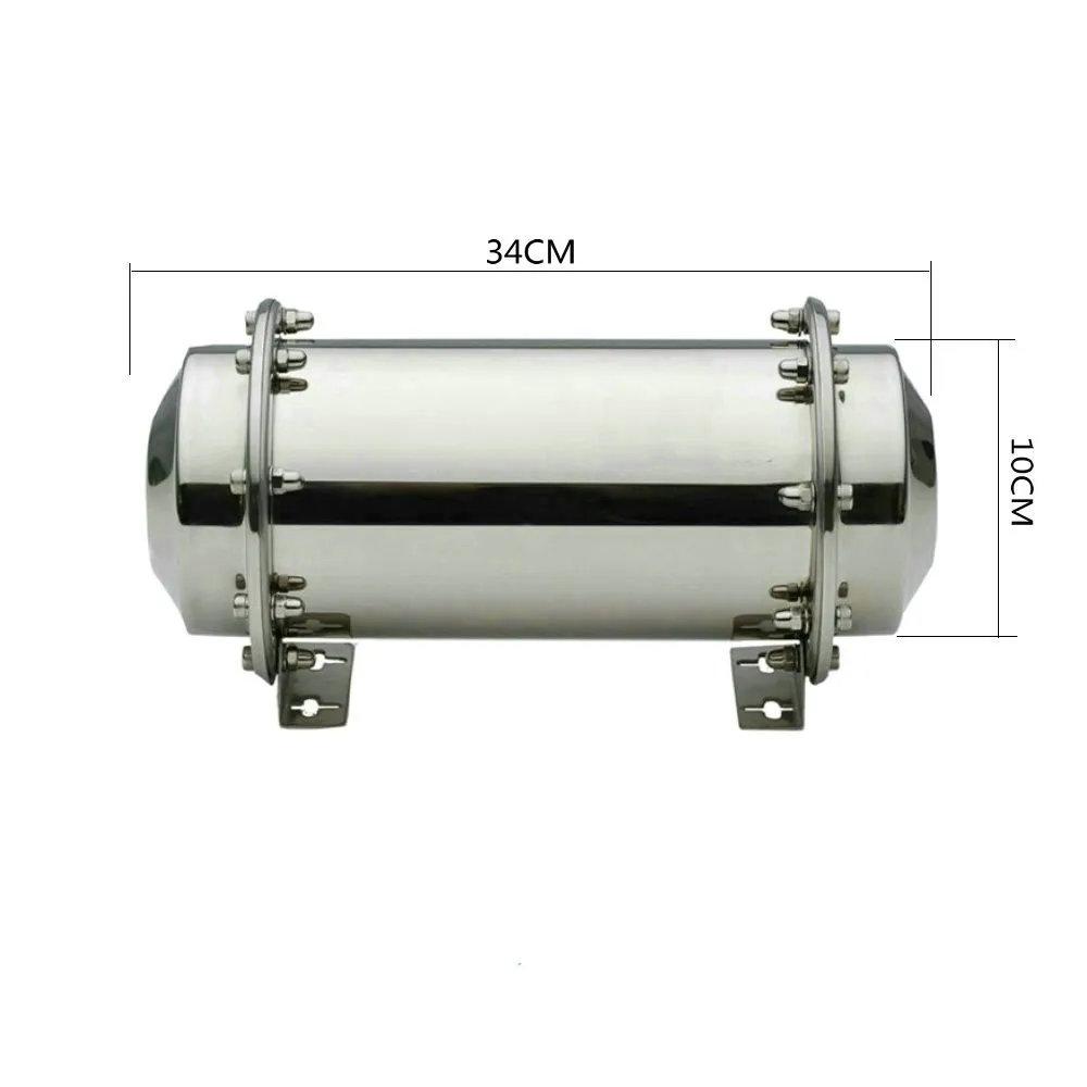 13.4" Stainless Steel Time Capsule Waterproof Container Storage Future Gift Buri Free Shipping 13.4" Stainless Steel Time Capsule Waterproof Container Storage Future Gift Buri Free Shipping