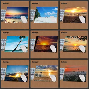 

Mairuige Sunset Landscape Mouse Pad Best Non-slip Waterproof Rubber Mouse Pad Game Pad
