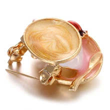 Broches con forma de taza de café esmaltados con icono de insignia pequeño de camarero de café traje de mujer y hombre bufanda broche para gorra Accesorios
