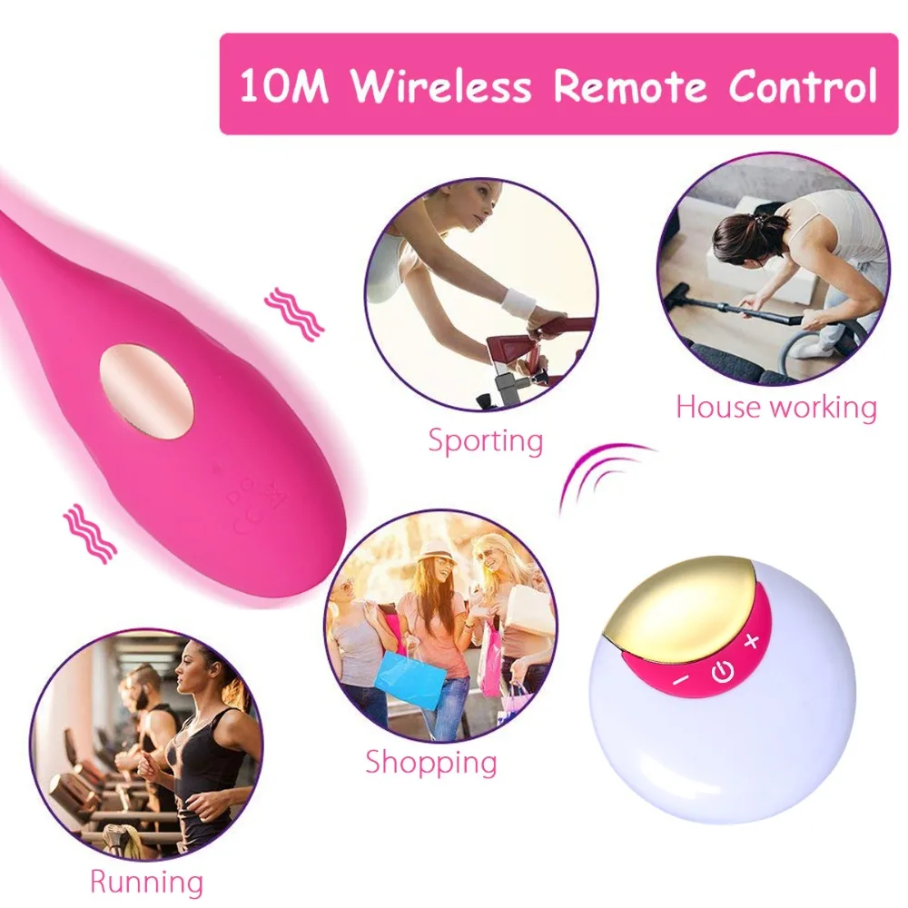Новый беспроводной Дистанционное управление вибрационный силиконовые пуля яйцо