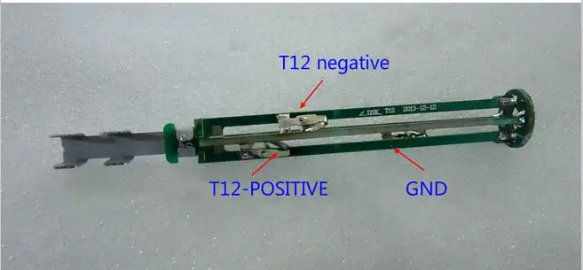 T12 паяльник станция ручка сварочный разъем с GX12MM воздушной головкой разъем