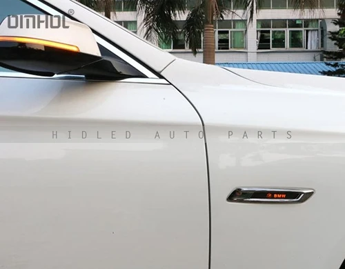 BMW 5 LED Side Marker With Logo 1