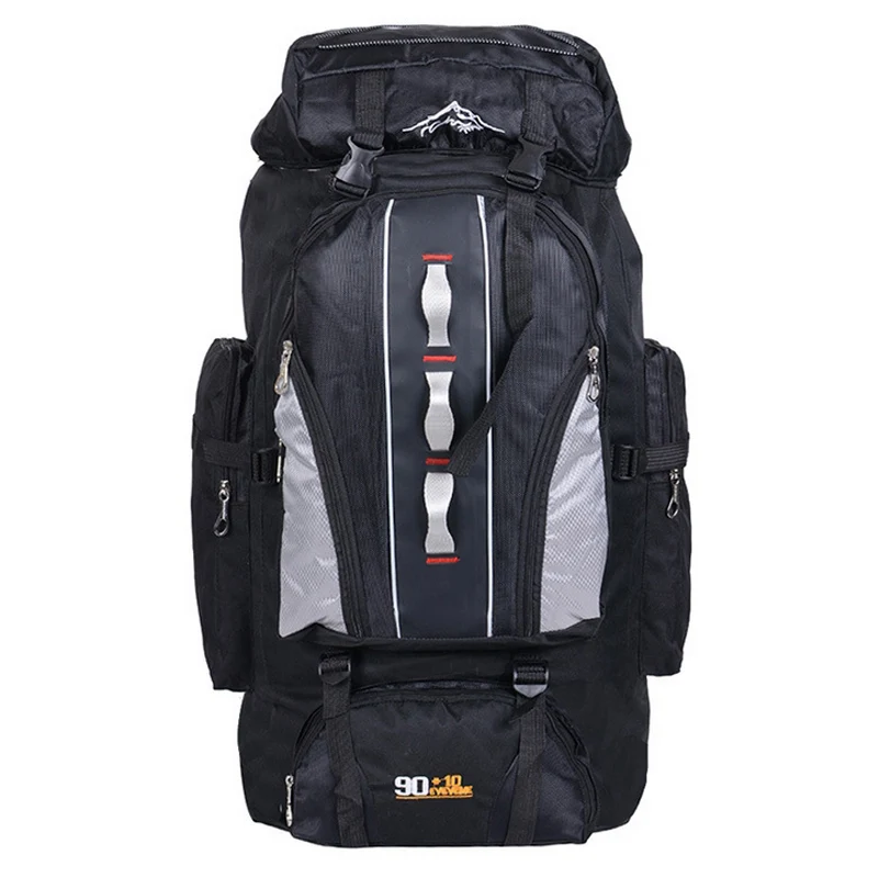 

Large Knapsack 100L Outdoors Sports Bags Waterproof Nylon Backpack Women Men Hiking Camping Climbing Fishing Rucksack Bag