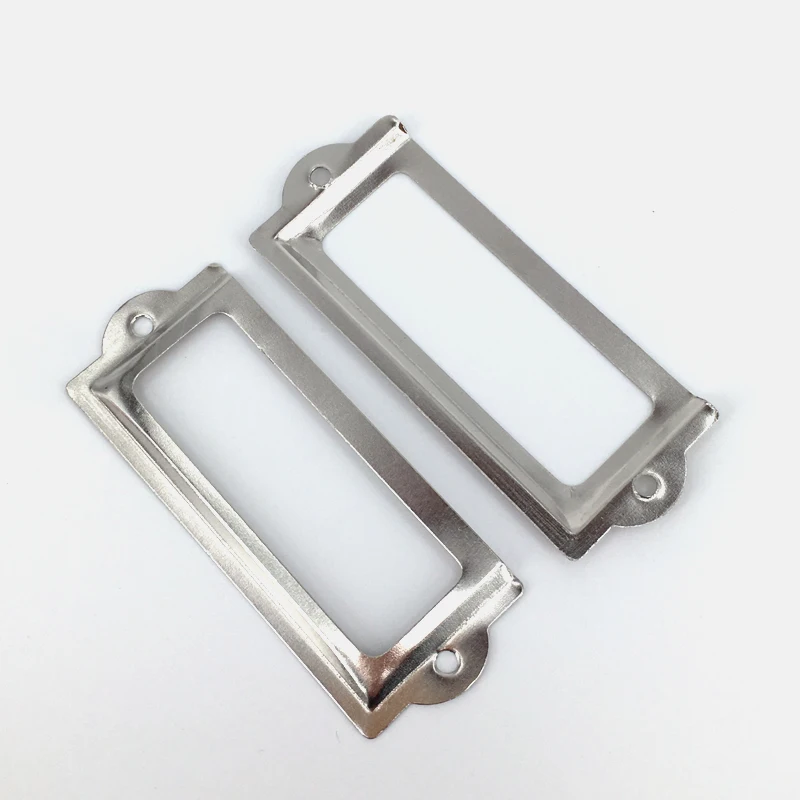 Metal Label Holders, 30 Pieces Vintage Labels Card Frame Holder （お得な特別割引価格）