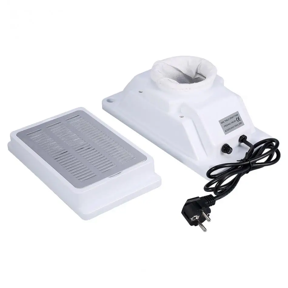 

Table Nail Dust Collector with Bag Nail Vacuum Cleaner Machine Nail Art Equipment Manicure Tools Nail Suction Dust Collector