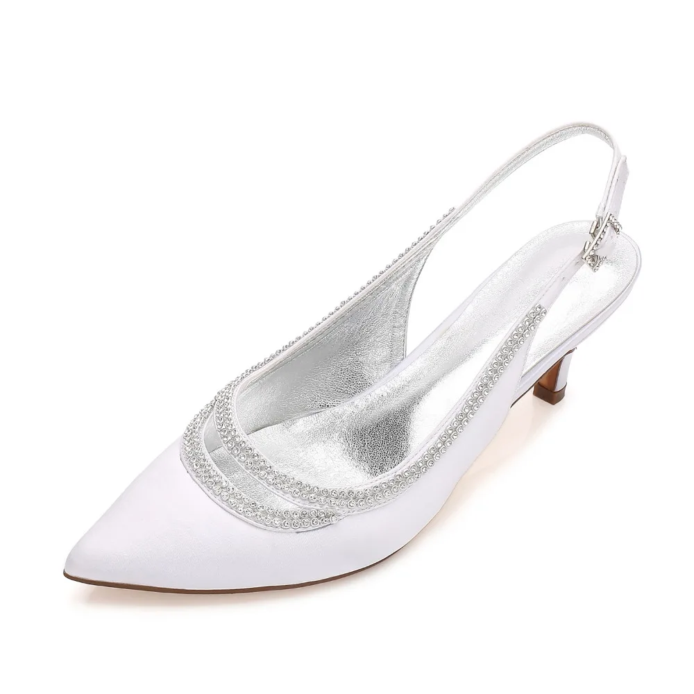Creativesugar атласные вечерние туфли с острым носком стразами и на каблуке 6 см|heels