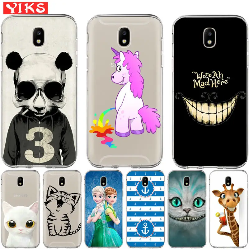 

Luxury unicorn panda princess soft Phone Case For Samsung Galaxy J2 J3 J5 J7 Prime 2016 2016 2017 EU G530 Back Cover Coque Etui