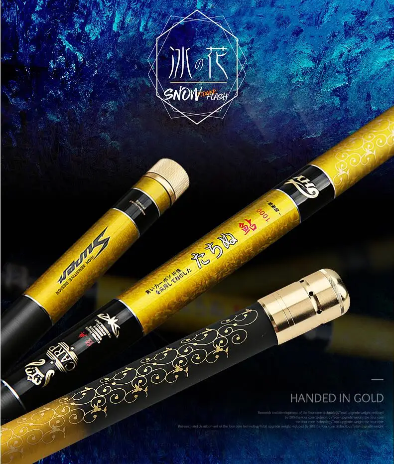 Vara de Pesca Canne a Peche Olta de Pesca Bagre Lula Longa Seção Fly Telescópica Ultra Leve 8m16mtaiwan 7 a Peche Longa Seção Fly Olta de