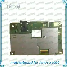 Разобранная разблокированная материнская плата для lenovo s660, вся функция, версия android, материнская плата с полным чипом, материнская плата
