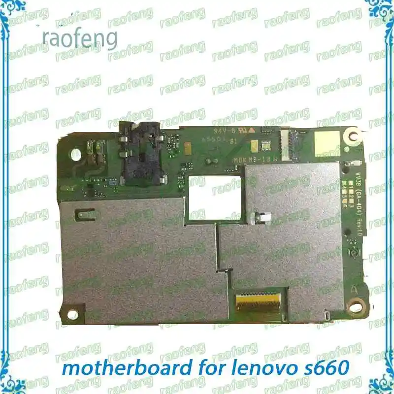 

Disassembled Unlocked for For lenovo s660 motherboard whole function android version mainboard with full chips Logic Board