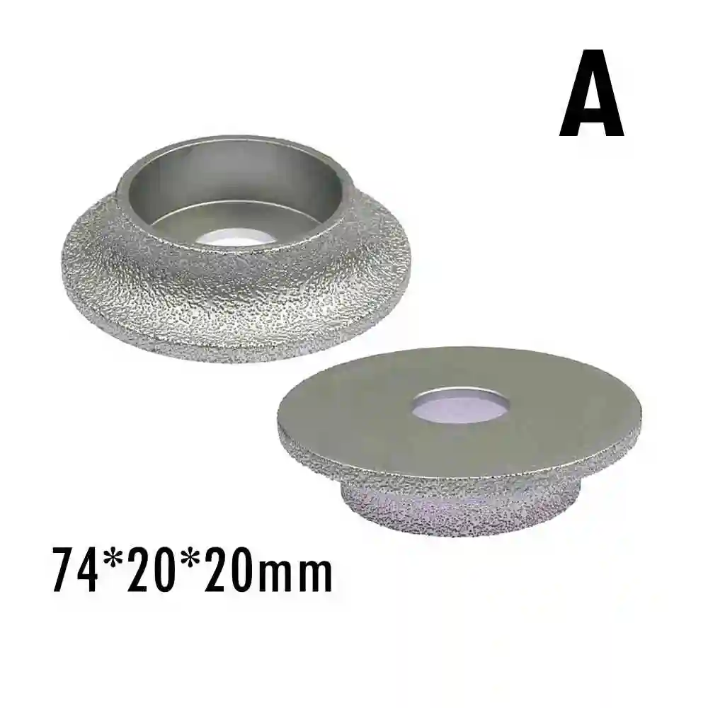 3 Inch Brazed Diamond Grinding Profile Wheel Angle Grinder for Stone Marble Side