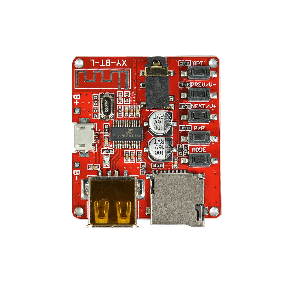 Беспроводной Bluetooth MP3 декодер AIYIMA 3 7 5 В WAV APE FLAC без потерь поддержка TF карты Micro