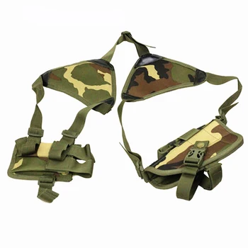 

600D Nylon Tactical Police Combat Gun Carry Military Airsoft Hunting Pistol Shoulder Gun Holster For Glock 17 19 22 23 31 32